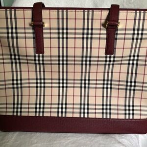 Preloved authentic Burberry Tote